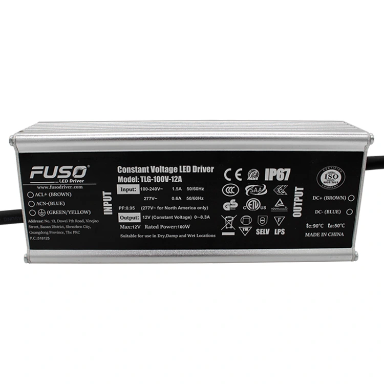 Alimentatore Led ad Alta Pf 24v 100w a Tensione Costante